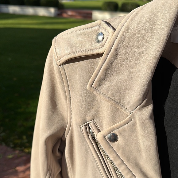 IRO Leather Jacket EU 38 - Picture 10 of 11